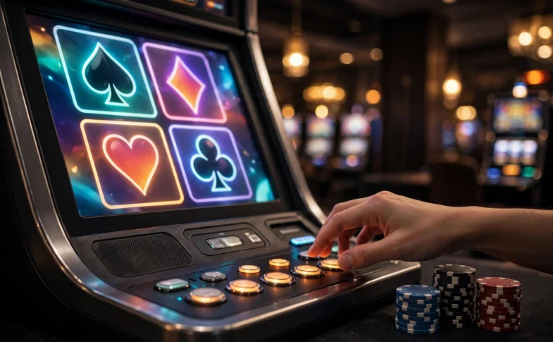 how to play video poker for beginners explained video poker machine guide
