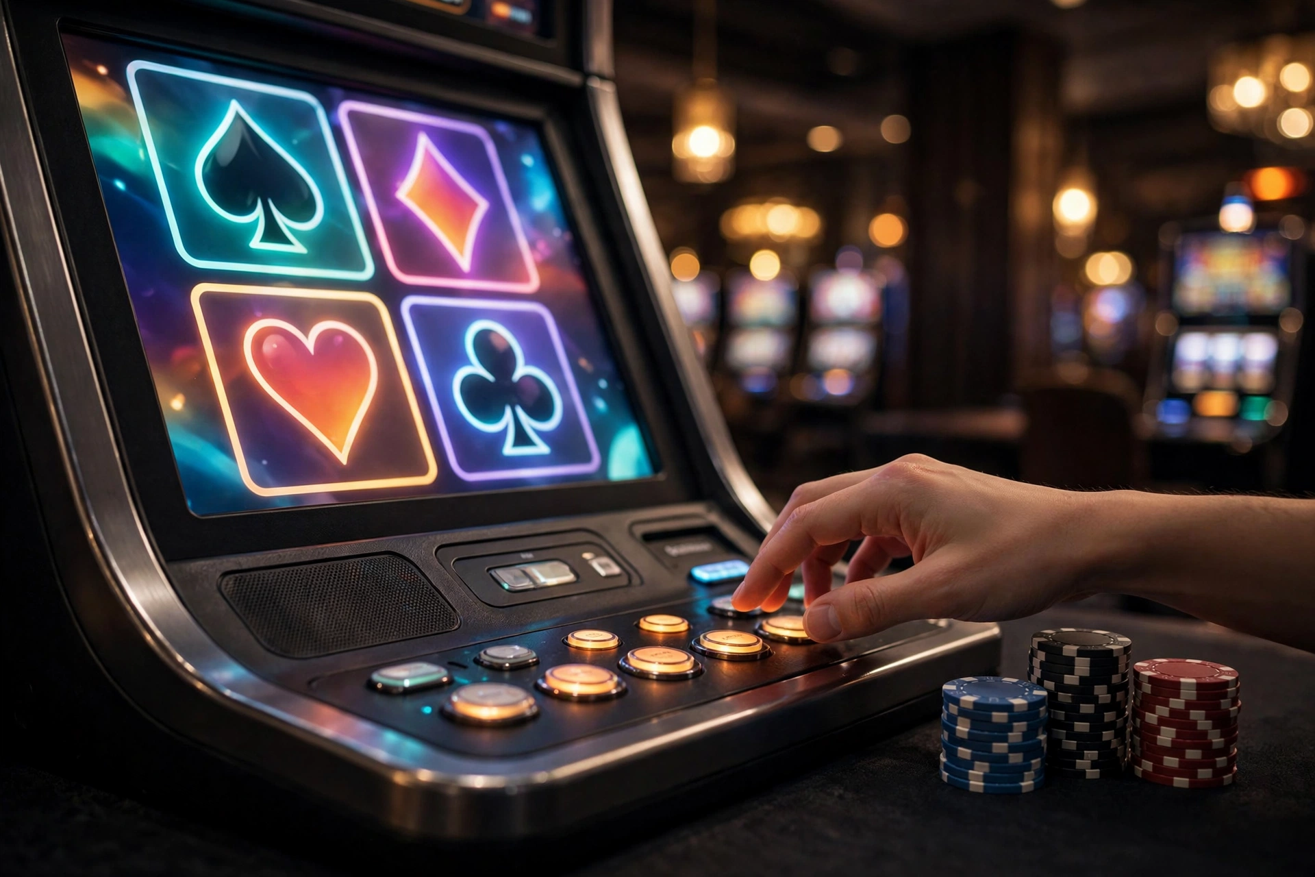 how to play video poker for beginners explained video poker machine guide
