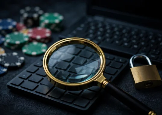 how to spot a fake online casino magnifying glass licence check guide