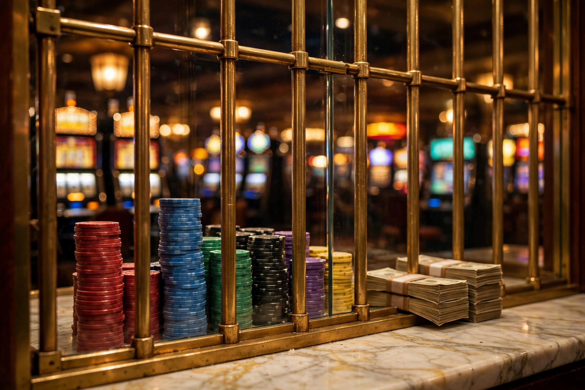 what is a casino cage explained cashier chip exchange guide