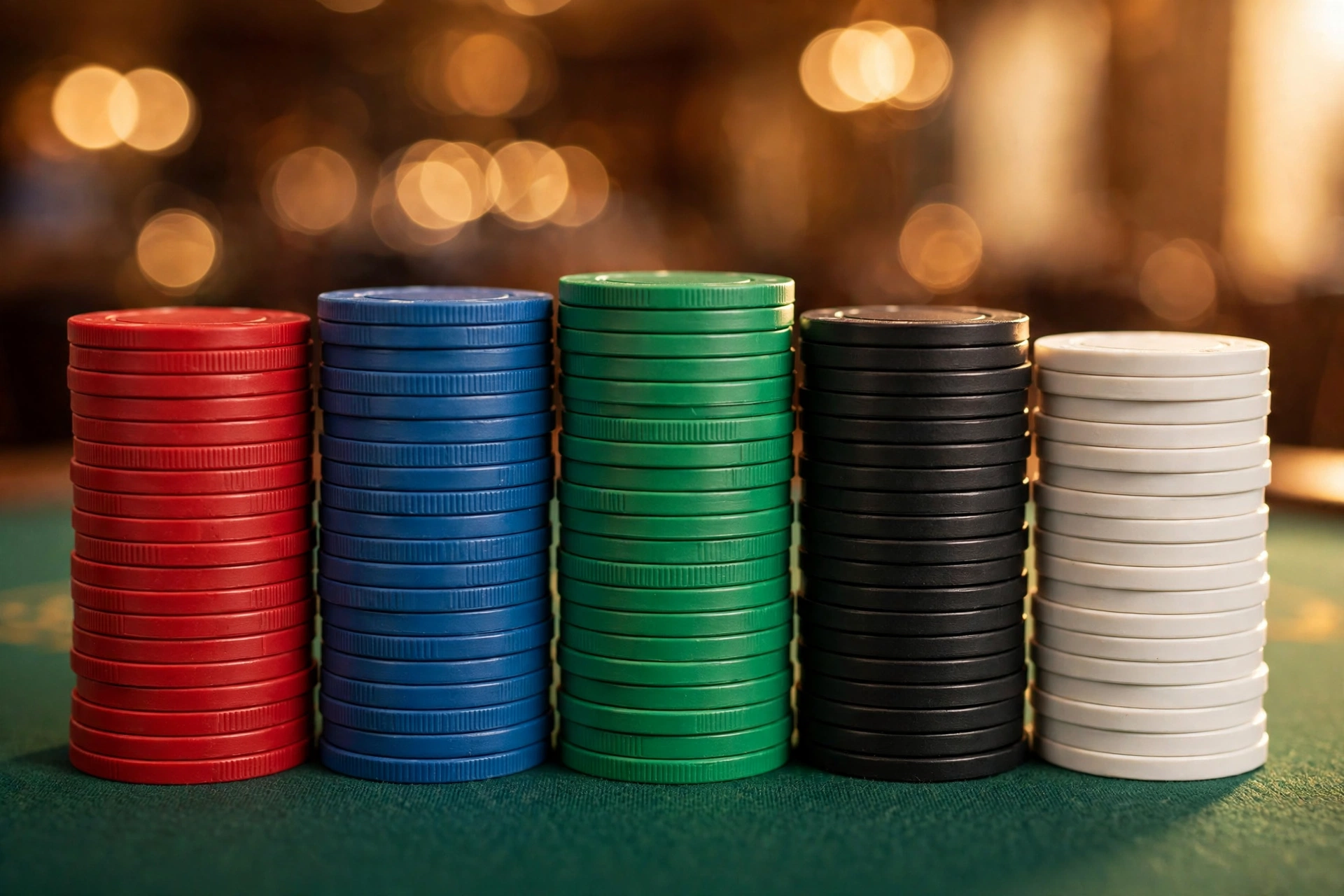 why do casinos use chips instead of cash colorful chip stacks explained